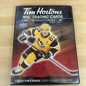 2020-21 TIM HORTONS EMPTY BINDER COLLECTOR'S SERIES ALBUM CANADA ONLY NO CARDS